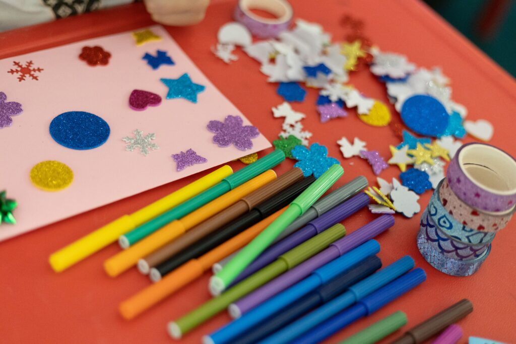 Glitter Pens For Coloring Books